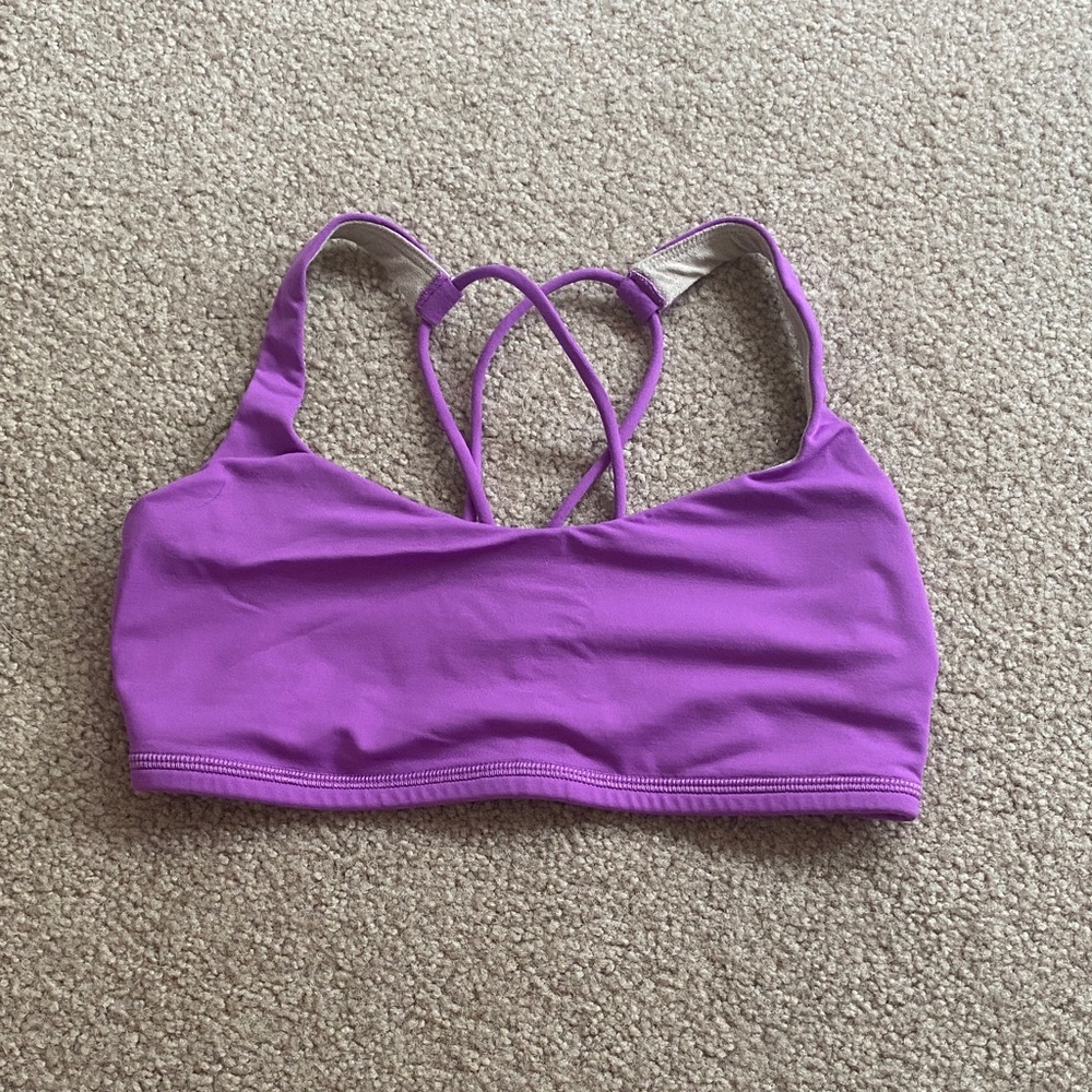 Lululemon Athletica Purple Strappy Bra
